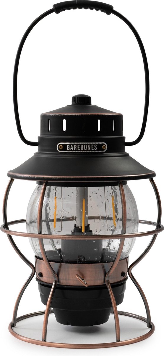 Eisenbahn Laterne - Bronze Tischlampe