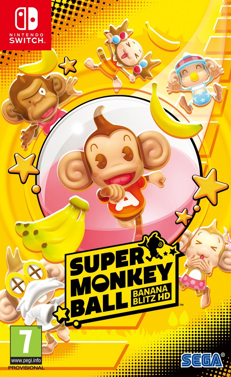 Super Monkey Ball: Banana Blitz HD (Code in a Box) - Nintendo Switch - Fest
