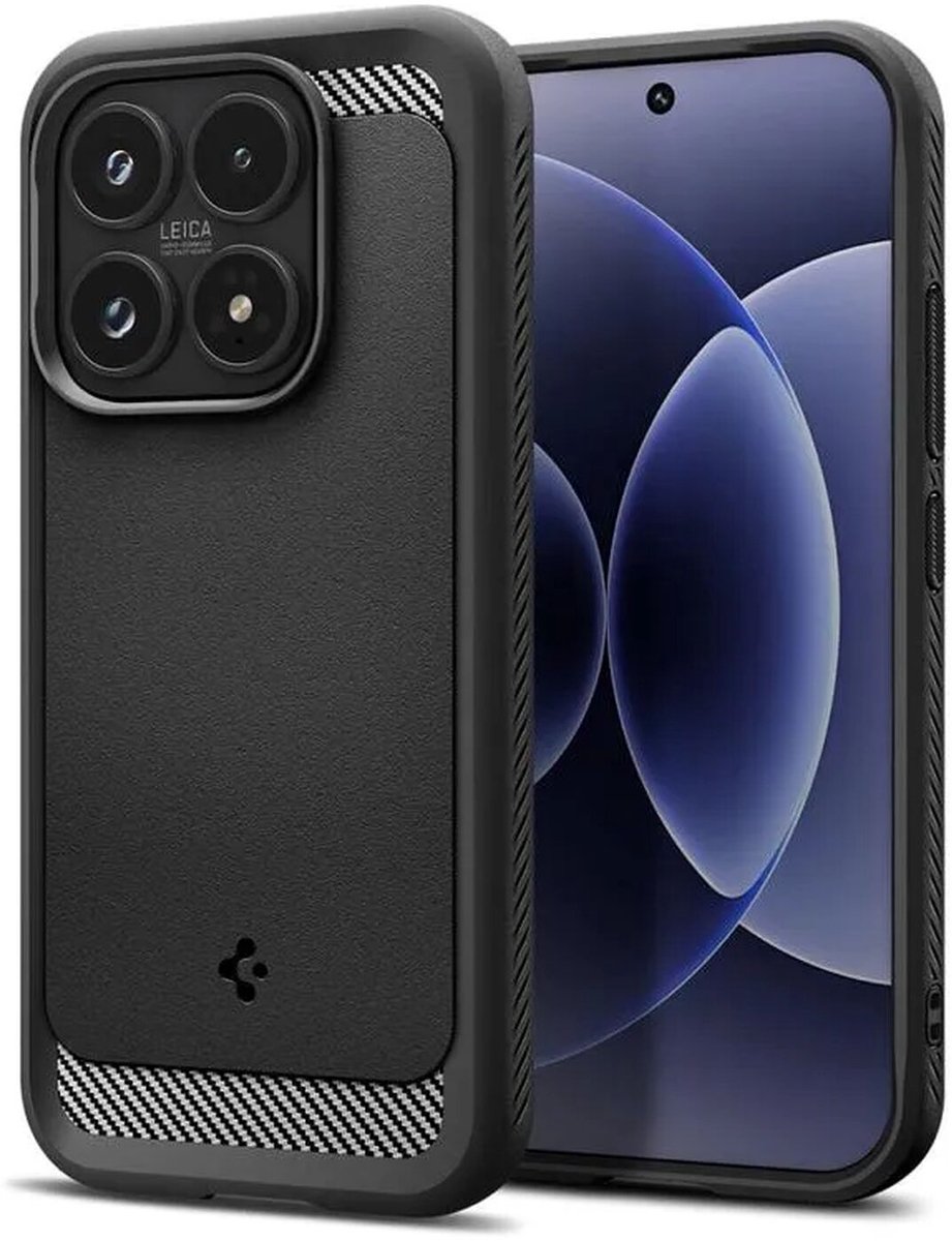 Spigen Rugged Armor - matte black - Xiaomi 17