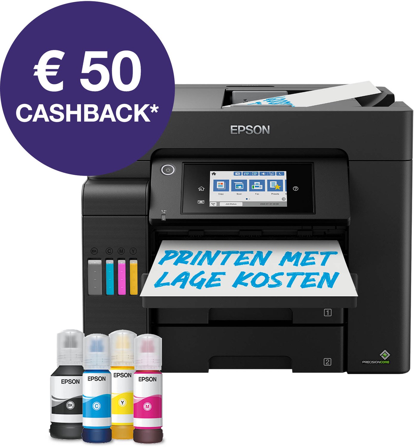 Epson EcoTank ET-5805 Multifunktion - Farve - Blæk