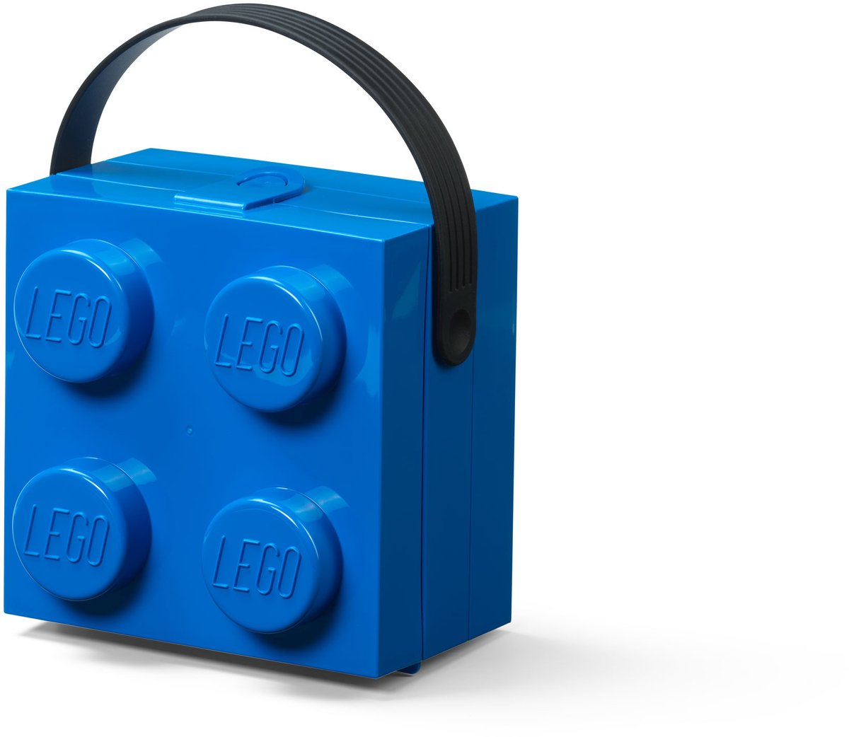 LEGO BOX W. HANDLE - BLUE