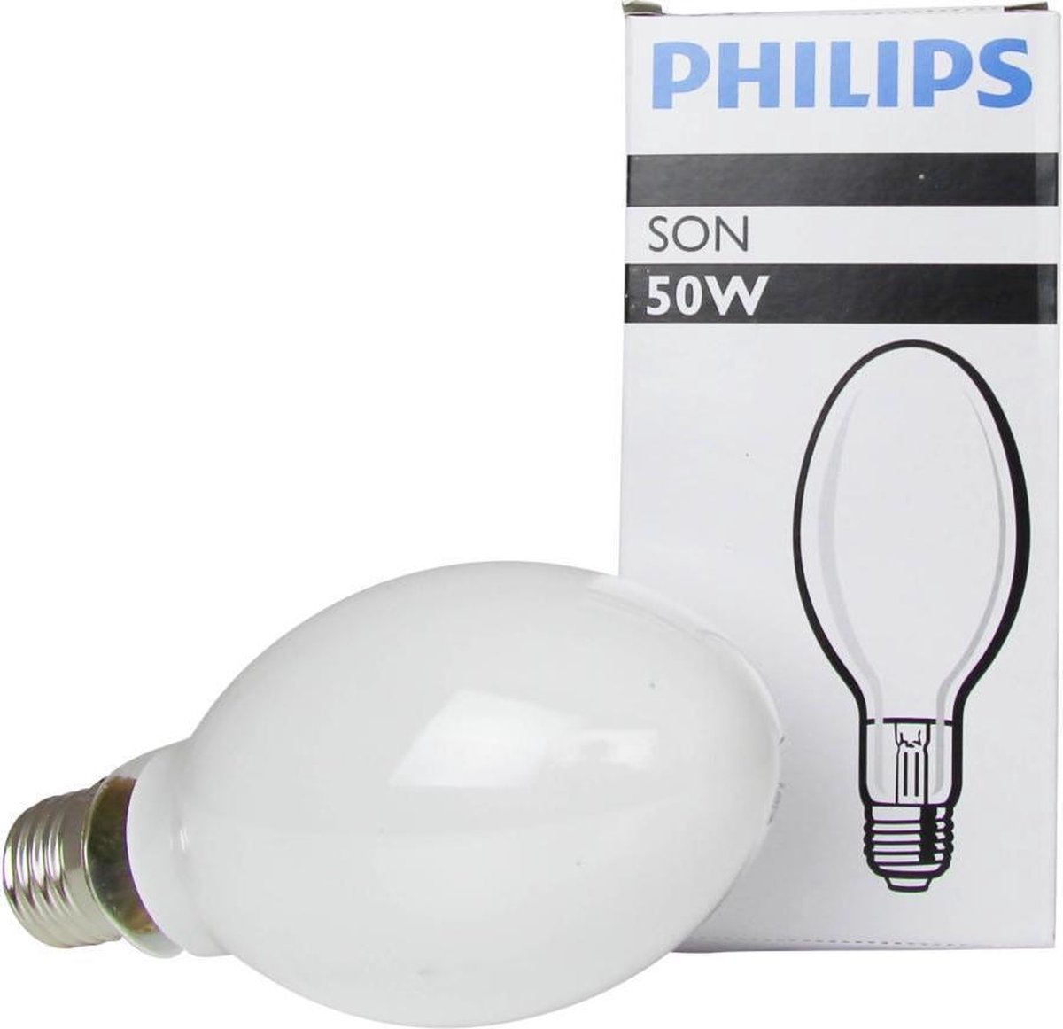 Philips Højtryksnatriumspære Master SON 50W INT ST E27
