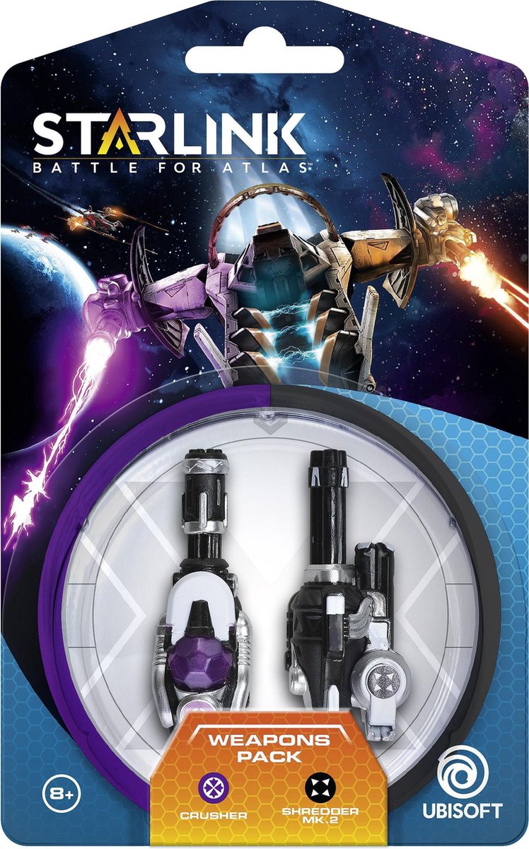 Ubisoft Starlink: Battle for Atlas - Weapons Pack Crusher and Shredder Mk.2 - Miscellaneous Tilbehør til spillekonsol - Sony PlayStation 4