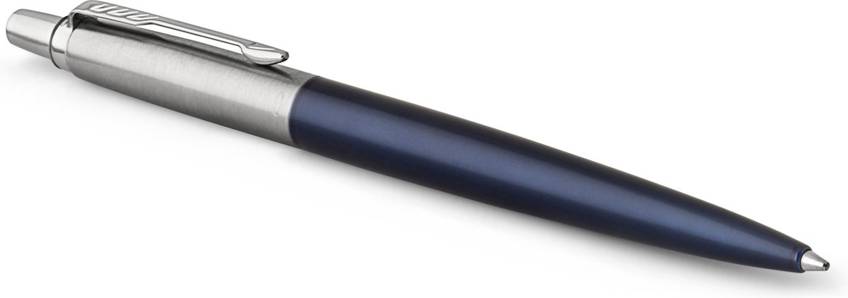Parker Jotter-kuglepen | kongeblå | medium spids med blå blæk | gaveæske