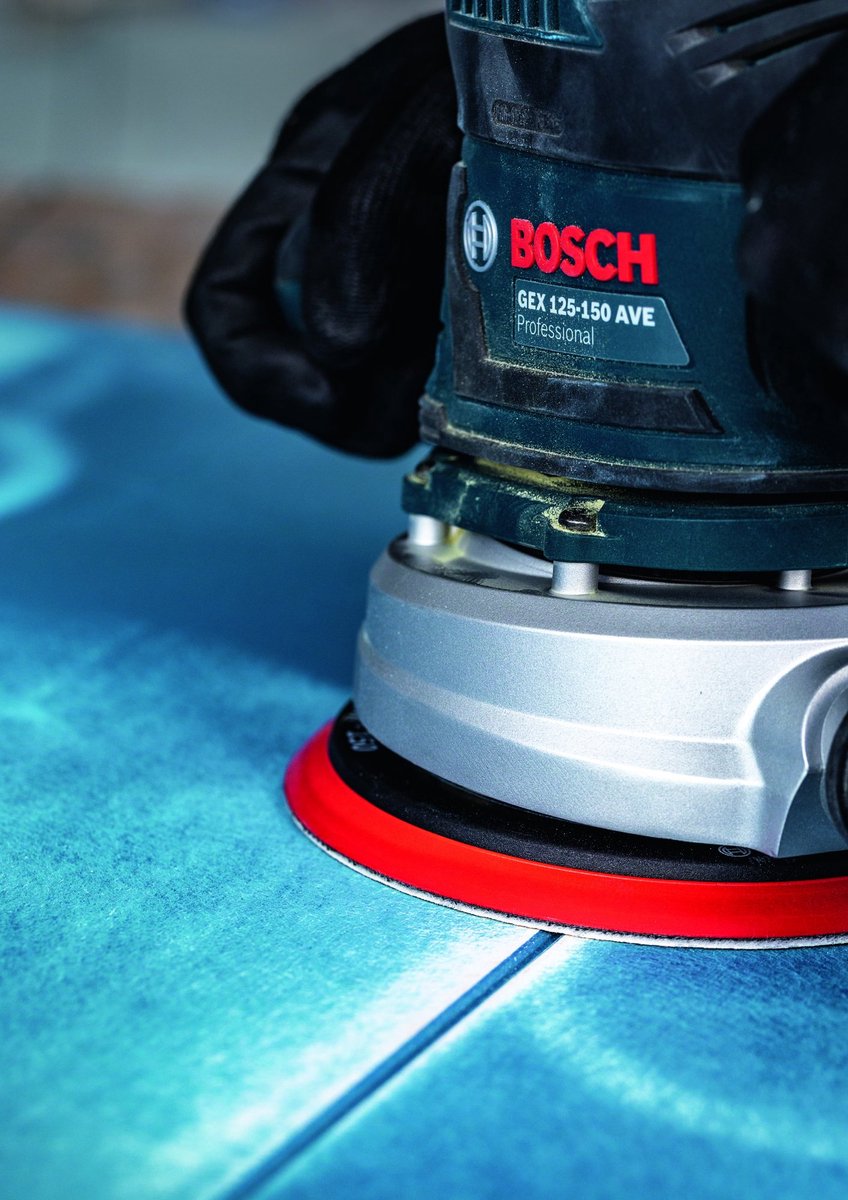 Bosch slibeblad exc 150mm k100 6h 50 stk