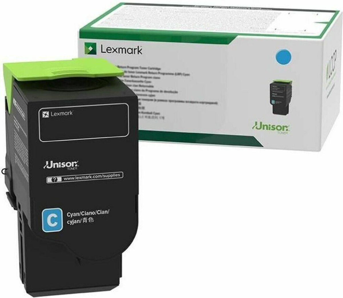 Lexmark C2320C0 / Cyan Return Program Toner