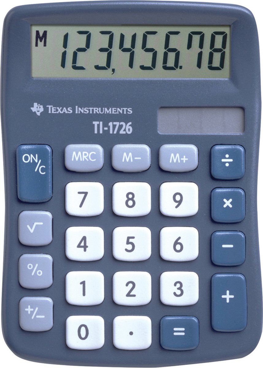 Texas Instruments TI-1726 - pocket calculator