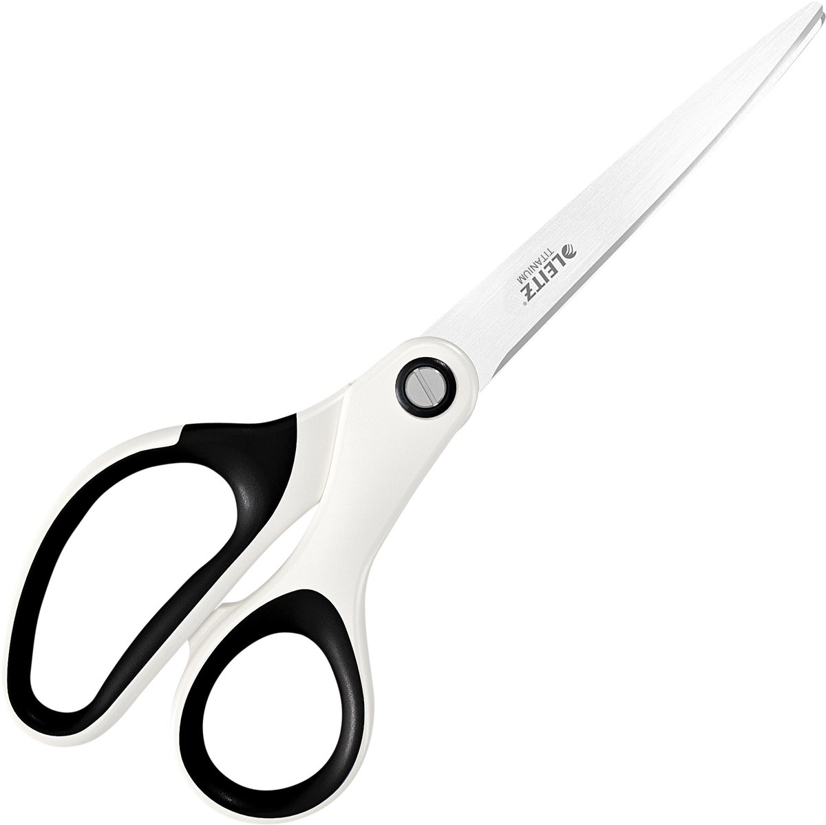 Leitz WOW titanium saks Hvid