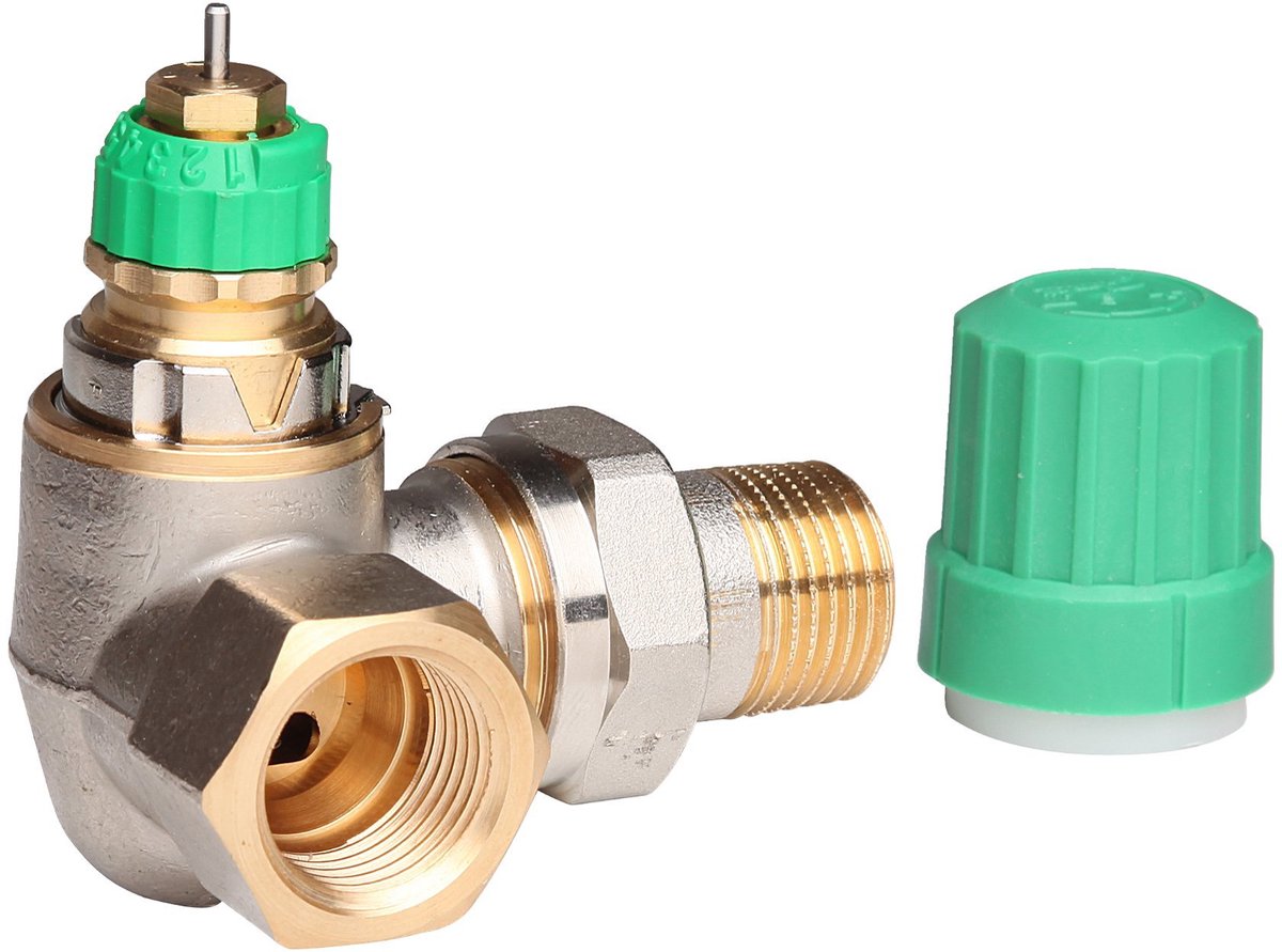 Danfoss RA-DV 15 ventilhus sideløb venstre