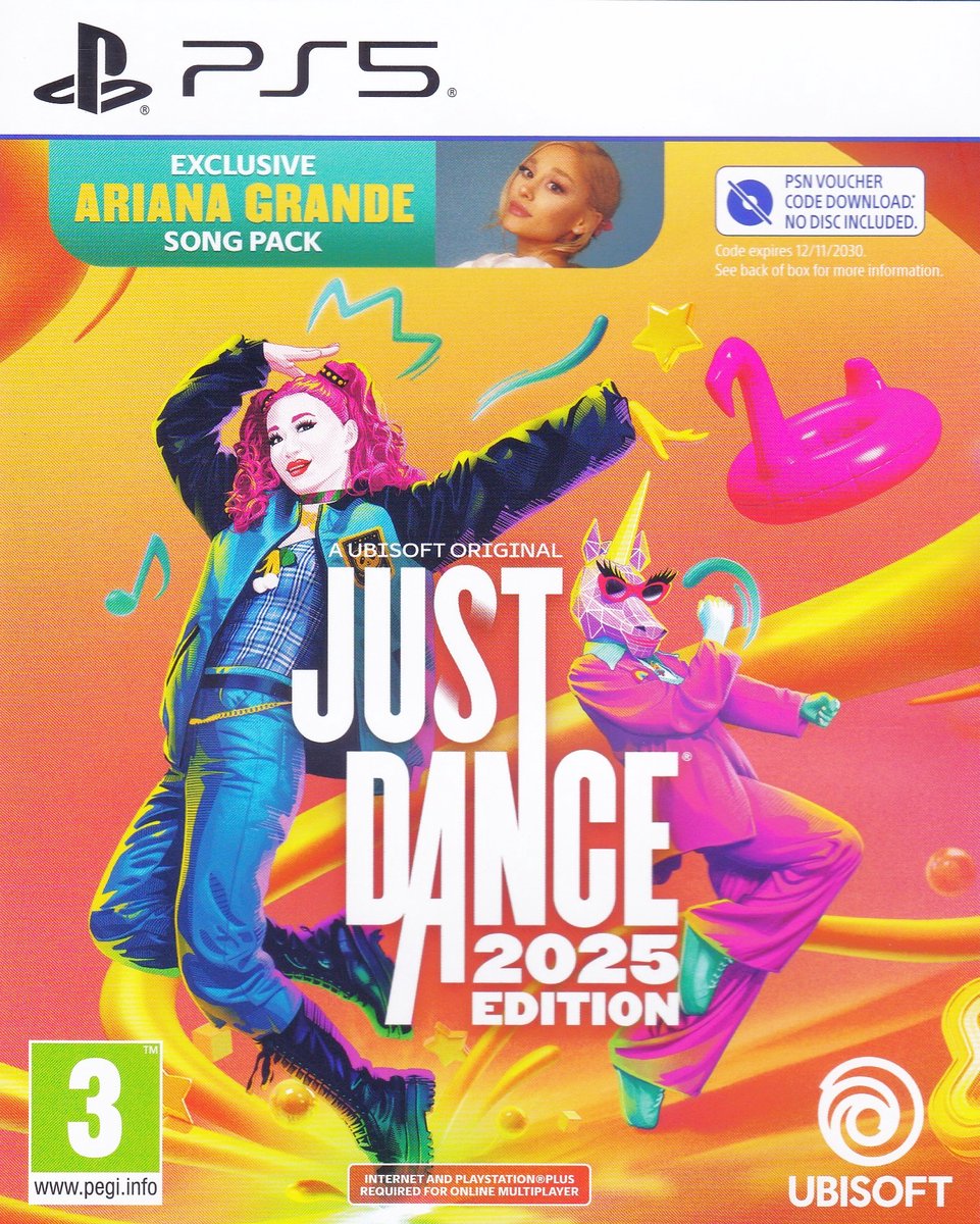 Just Dance 2025 Edition (Code in a Box) - Sony PlayStation 5 - Musik
