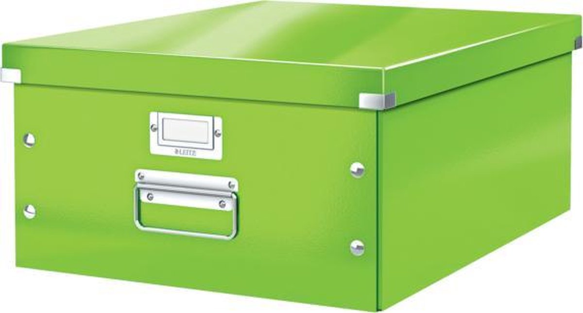 Leitz Opbevaringsboks Click & Store WOW Large Grøn