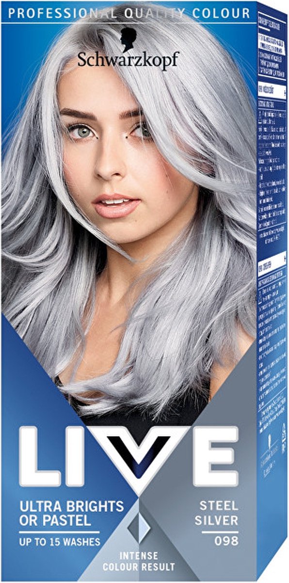 Schwarzkopf Live Ultra Brights Semi-Permanente Haarfarbe, Nein. 093 Schockierend