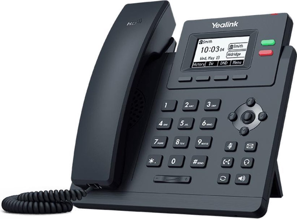 Yealink SIP-T31G - VoIP phone - 5-way call capability