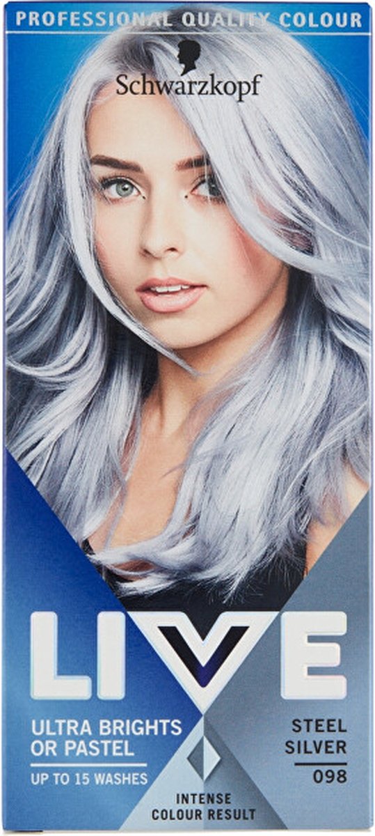 Schwarzkopf Live Ultra Brights Semi-Permanente Haarfarbe, Nein. 092 Säule