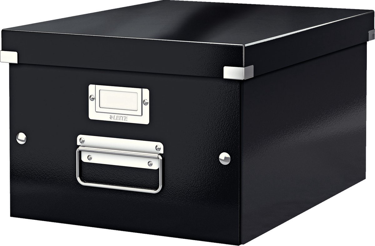Leitz Opbevaringsboks Click & Store WOW Medium Sort