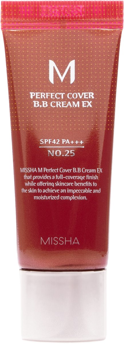Missha Perfect Cover BB Gesichtscreme, LSF 42, Nein. 25 Warmer Beige 20 20 ml