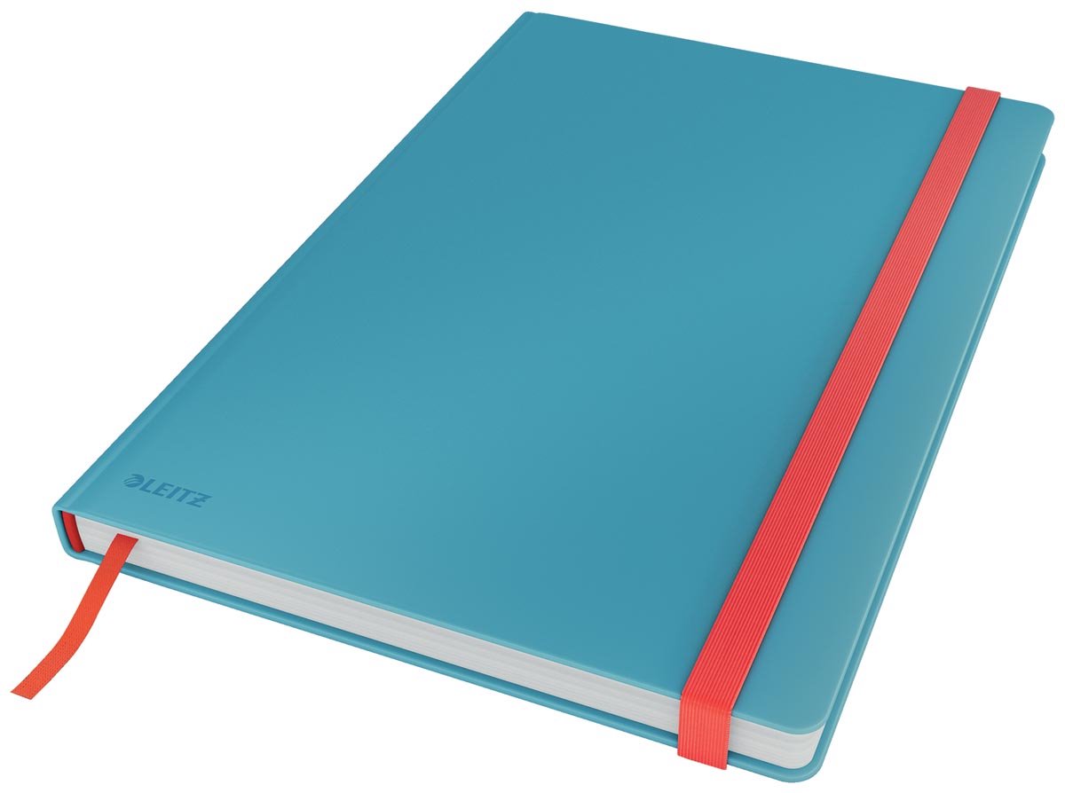 Leitz Cosy notesbog Soft Touch linjeret med Hardcover Rolig blå
