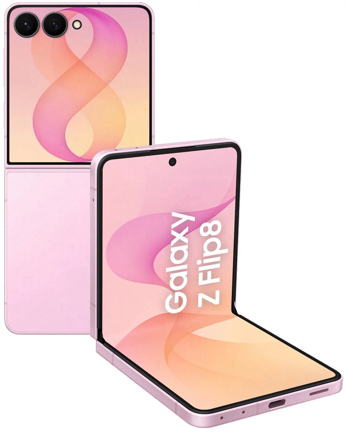 SAMSUNG Galaxy Z Flip8 KI faltbares Smartphone 512 GB Rosa rosa