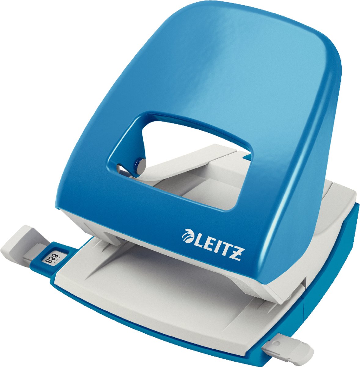 Leitz Hulapparat 5008 NeXXt, 2-huls 30 ark Lyseblå