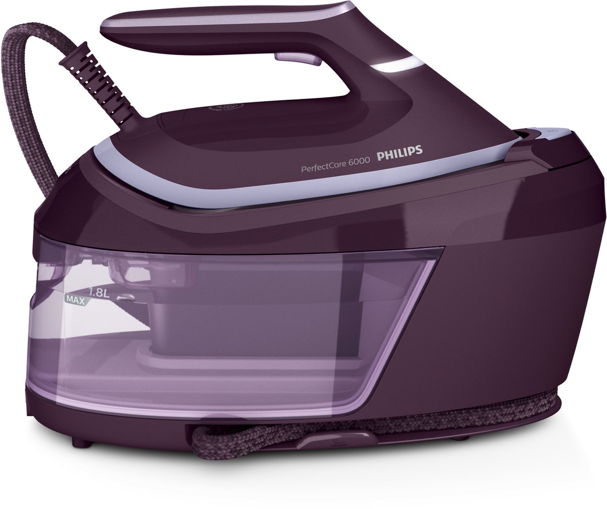 Dampfbügelstation - PHILIPS - PSG6023/30 - Serie 6000 - 6,5 bar - 1,8 L - Violett