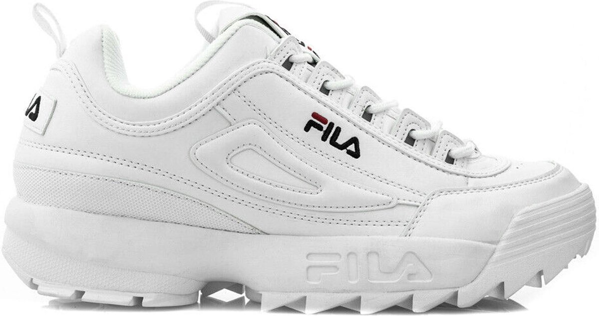 Fila Disruptor Low Sneaker Synthetisches Obermaterial Weiß 45 weiß