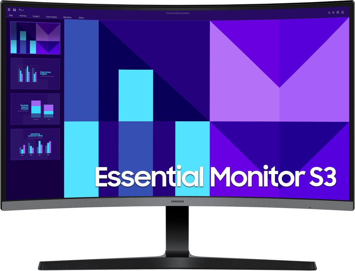 Samsung s27d392gau Computermonitor 27 Zoll Full HD Schwarz schwarz
