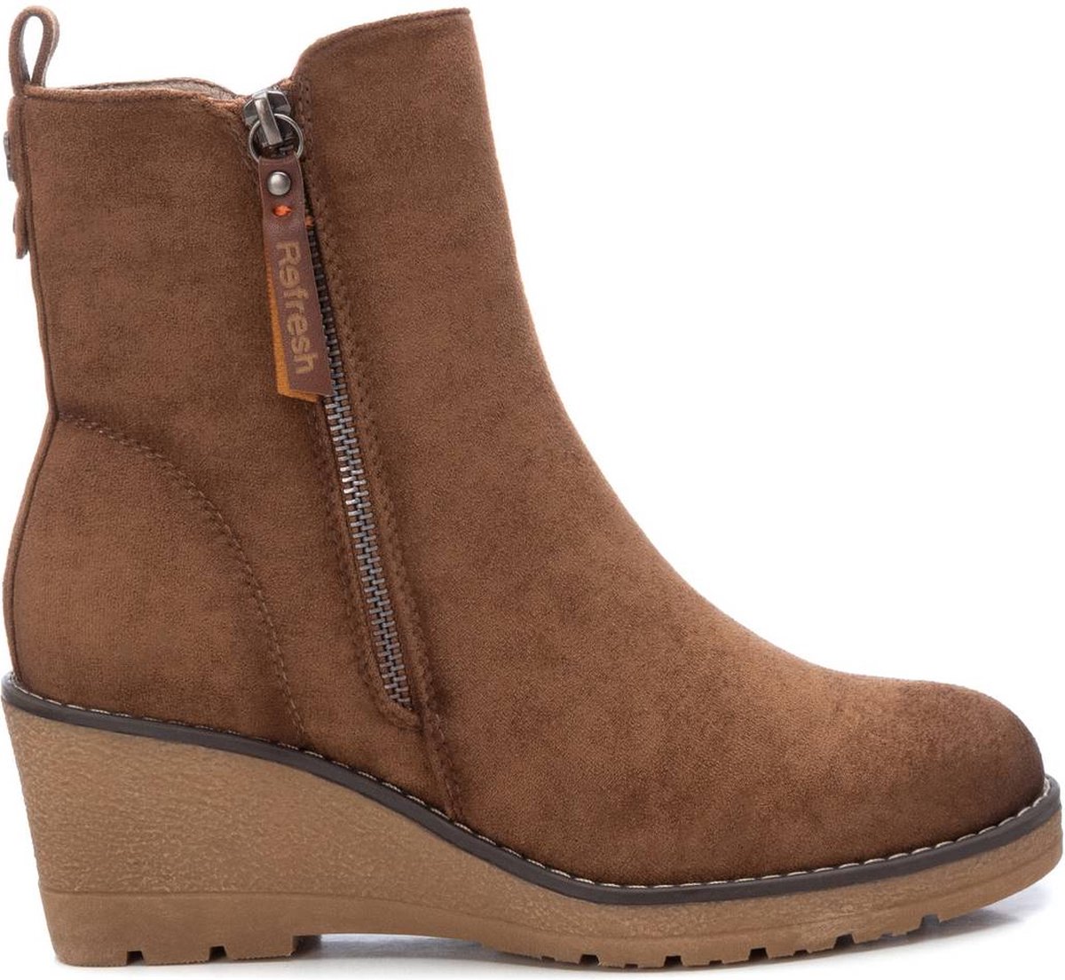 Stiefeletten Textil Braun auffrischen 38 braun