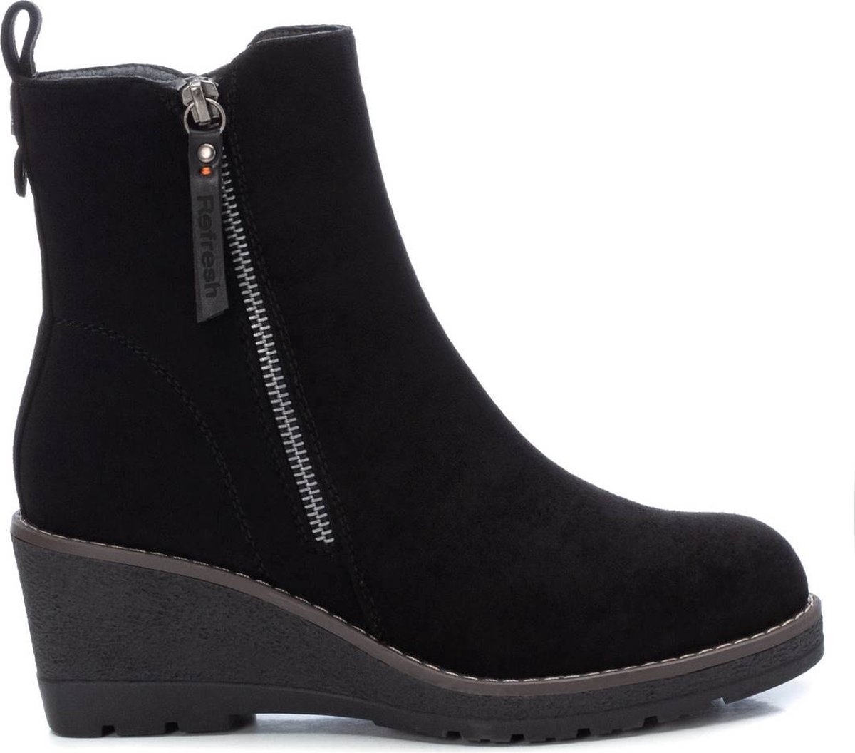 Refresh Modèle Stiefel 6 cm Absatz Schwarz 41 schwarz