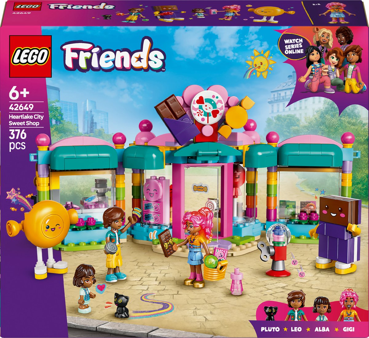 Construction Set Süßwaren Freunde Lego