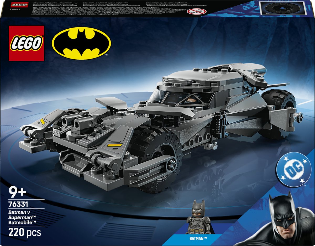 Bauset Batmobile Superman gegen Batman Lego