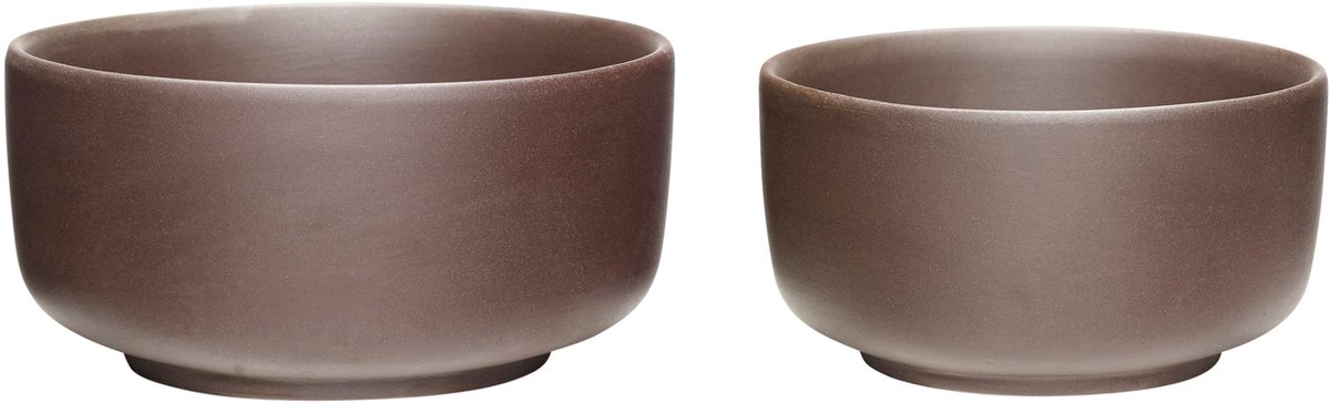 Schalen Hubsch Interior Clay (x2)