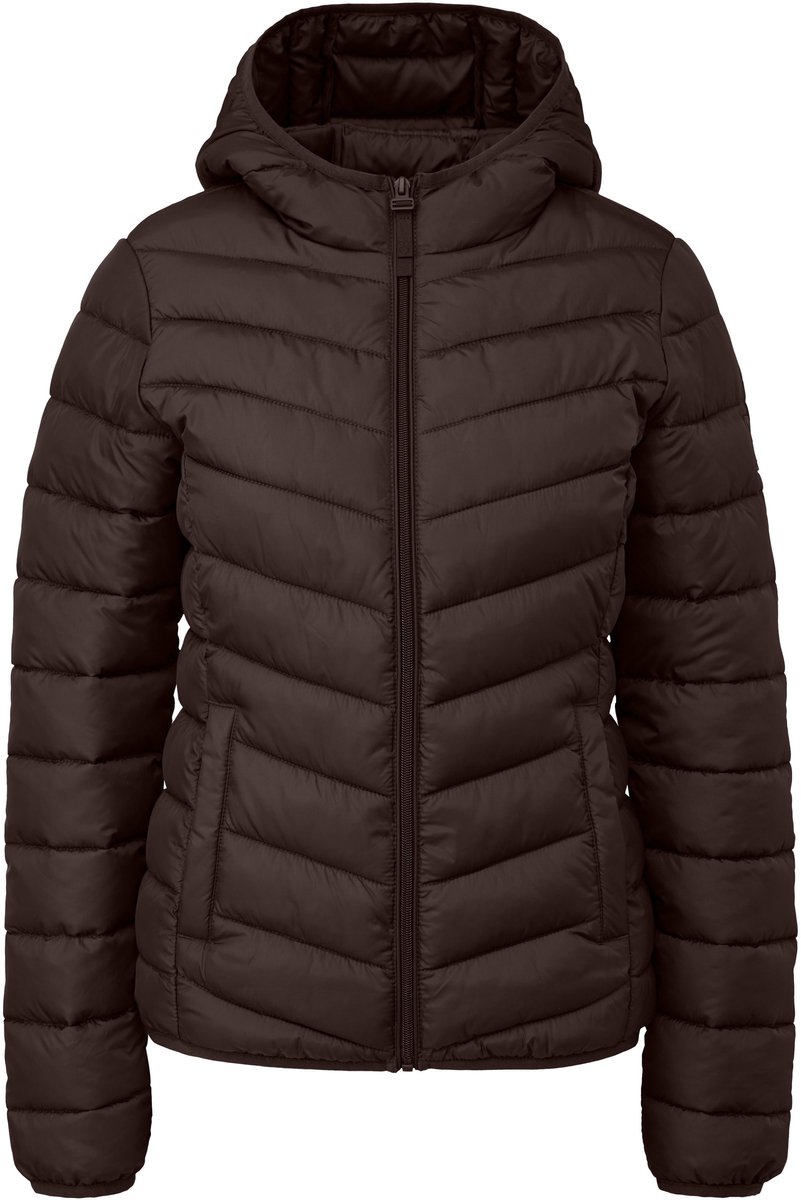 Leicht gepolsterte Kapuzenjacke Damen QS