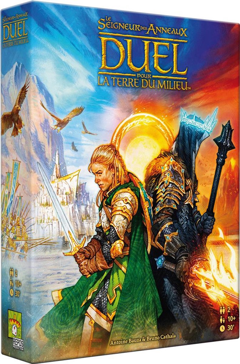 Gesellschaftsspiele Repos Production Le Seigneur des Anneaux : Duel pour la Terre du Milieu