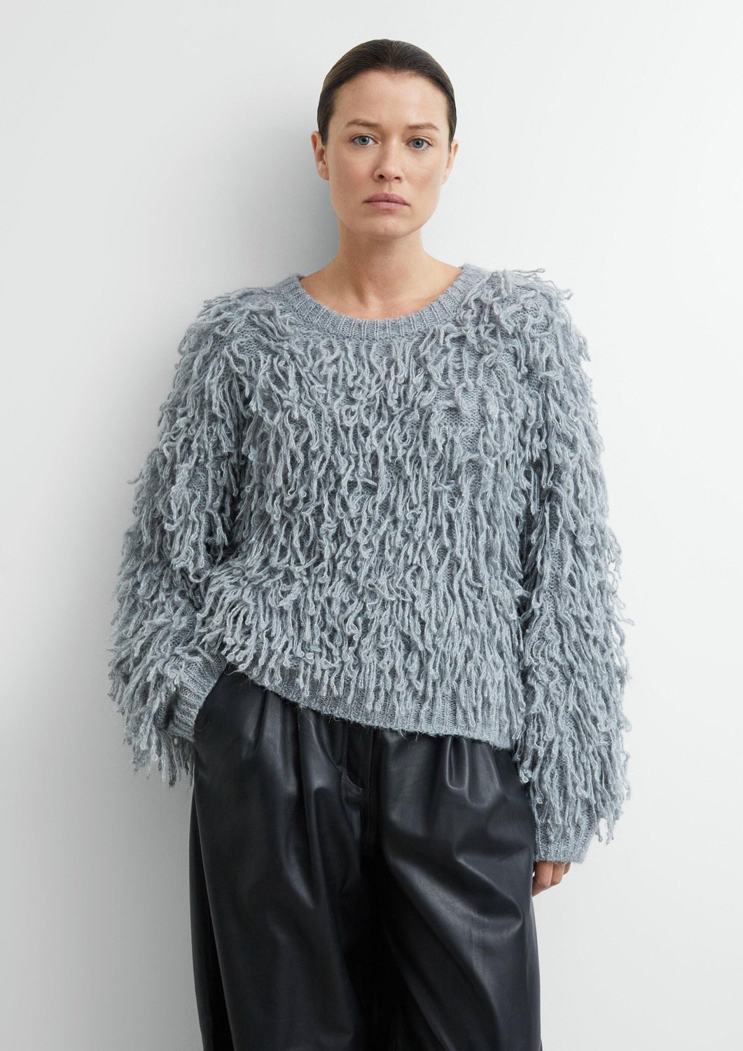 Pull en maille mit Fransen für Damen COMMA