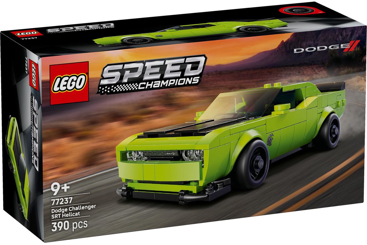 Autospiele Lego Dodge Challenger SRT Hellcat Speed Champions