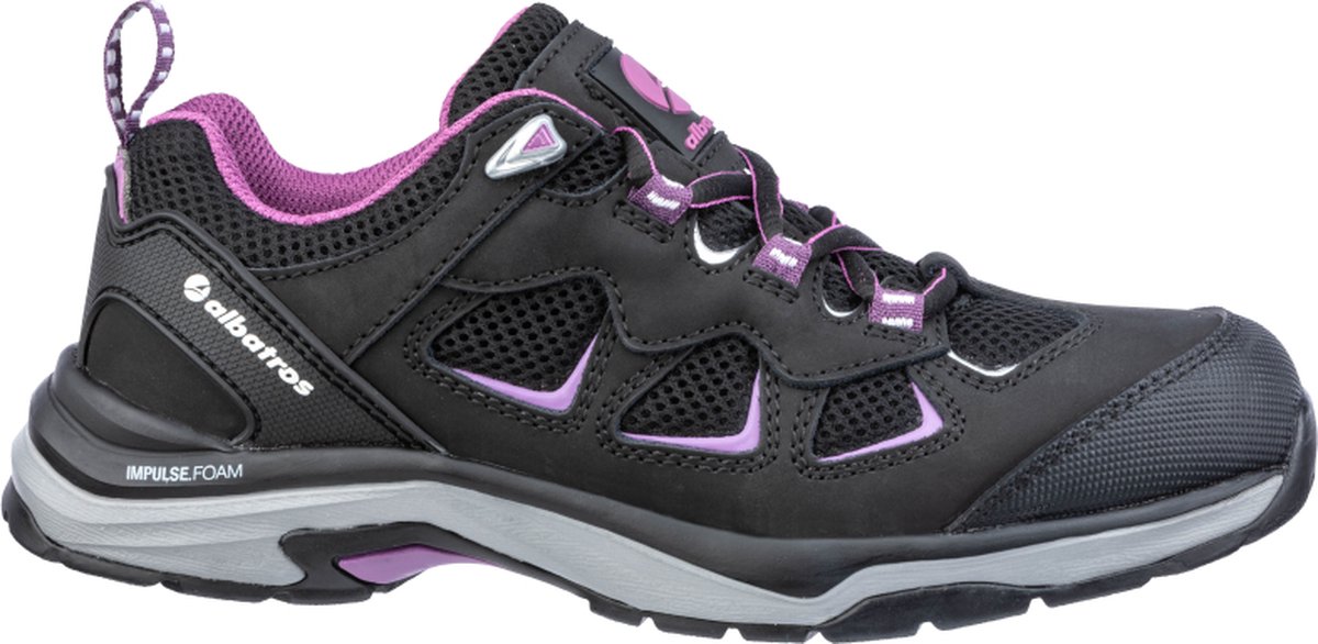 Stivali da trekking in pelle da donna Albatros Acadia CTX Low