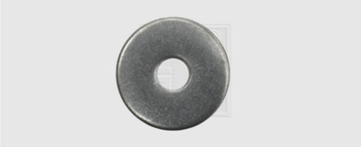 Fenderskive 10.5 mm 30 mm Rustfrit stål A2 50 stk SWG 4009146508032