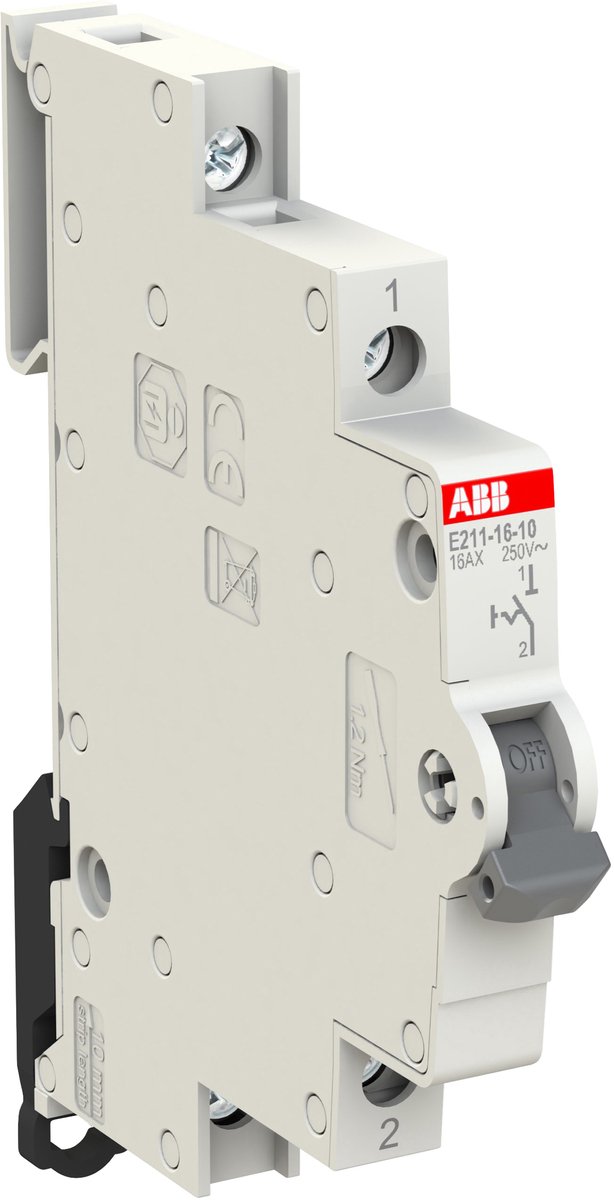 Afbryder Flerfarvet 16 A 1 x sluttekontakt 250 V/AC ABB 2CCA703000R0001