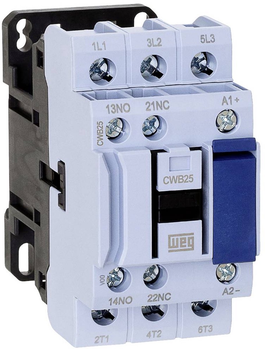 WEG CWB25-11-30D24 Effektbeskyttelse Strakskoblende 3 x afbryder 11 kW 230 V/AC Passer til mærkerne (relæ): Weg 1 stk