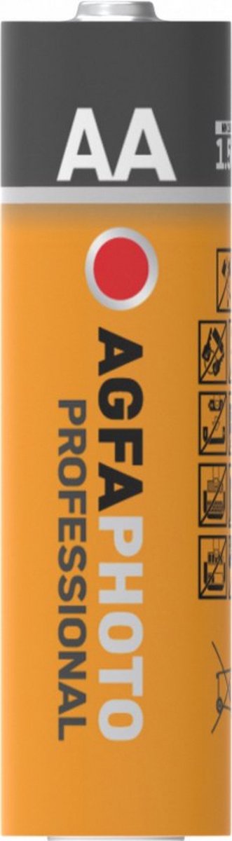 AgfaPhoto Professional AA-batteri Alkali-mangan 1.5 V 10 stk