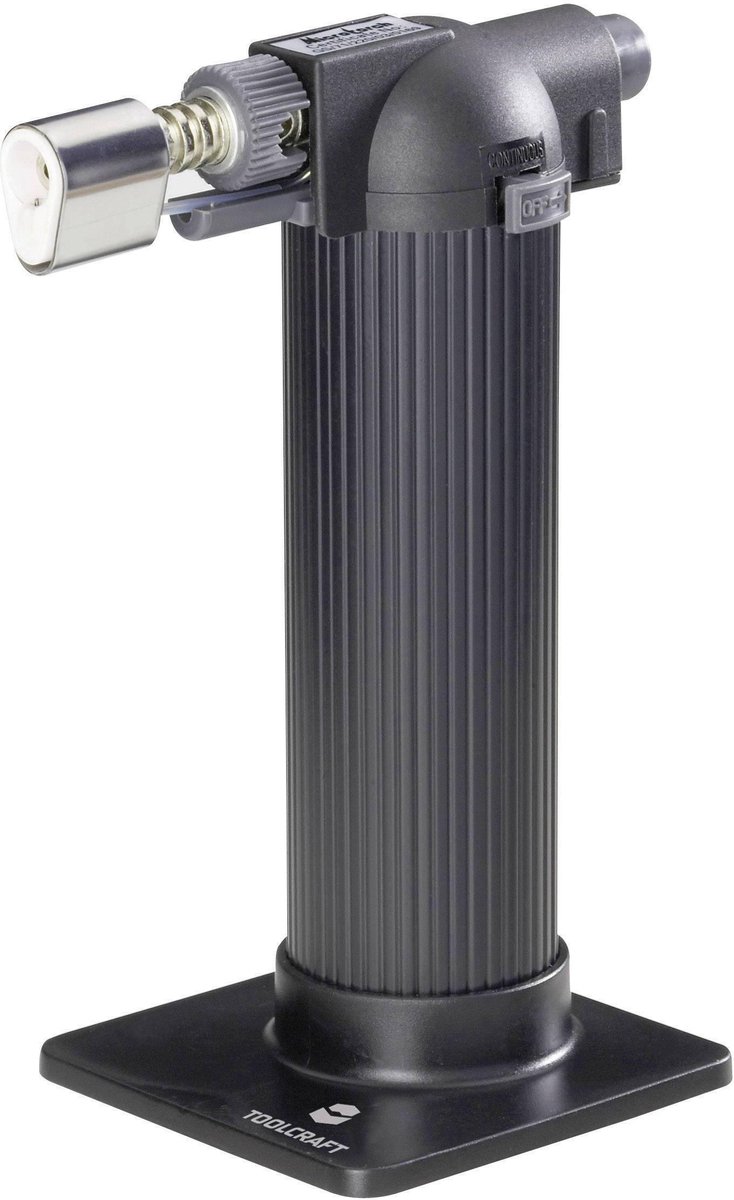 Varmegasbrænder TOOLCRAFT MT-770S Temperatur (maks.) 1300 °C Gasindhold 20 ml