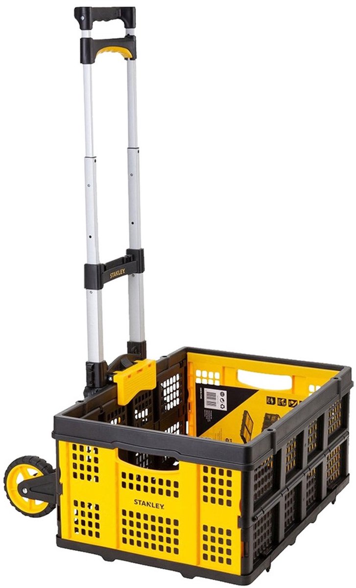 STANLEY Stanley 60kg Foldable Hand Truck & 25kg Foldable Basket SXWTD-509 Sækkevogn sammenklappelig Bæreevne (max.): 60 kg