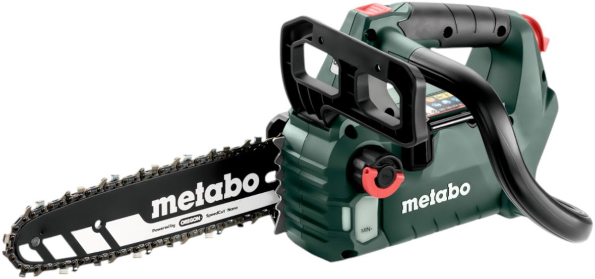 Metabo Batteridrevet Batteridrevet kædesav uden batteri, uden oplader Sværdlængde 250 mm