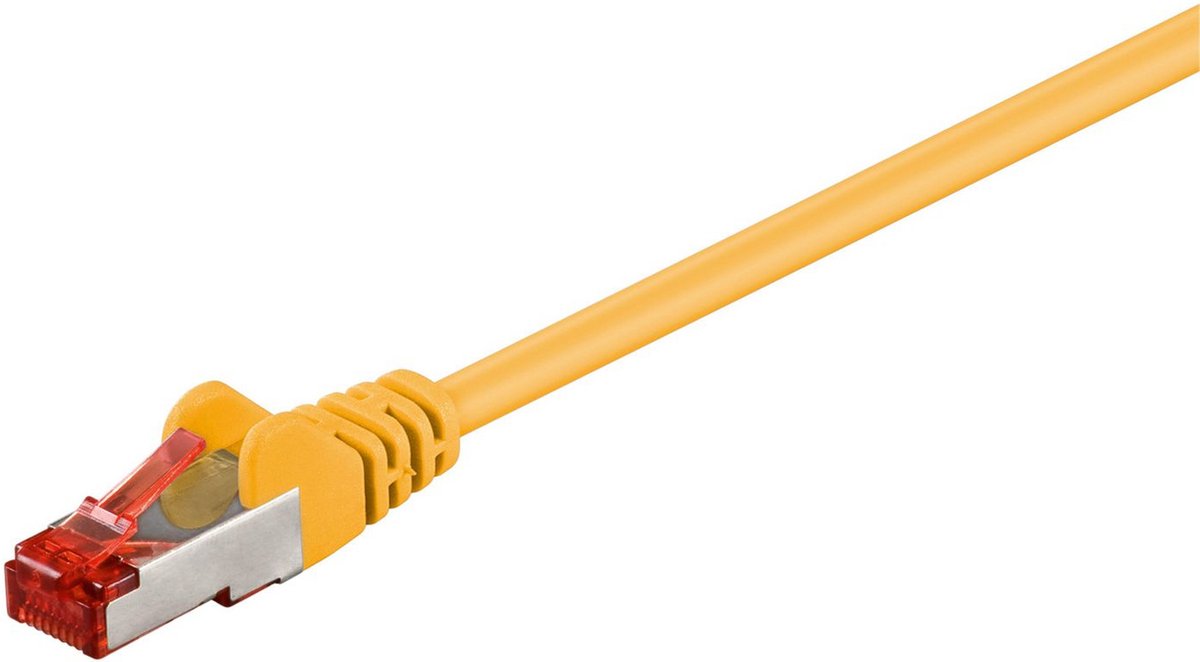 MicroConnect SSTP620Y RJ45 Netværkskabel, patchkabel   20 m Gul  1 stk