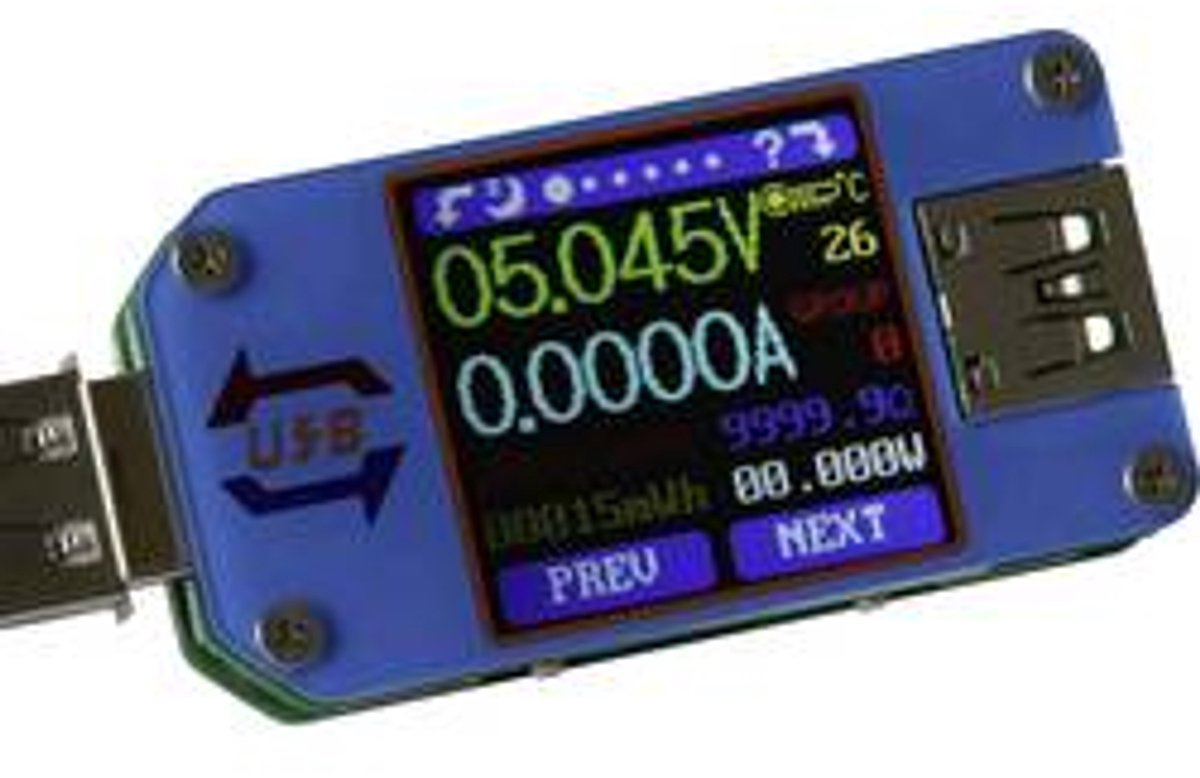 Joy-it JT-UM25C USB-multimeter Bluetooth®