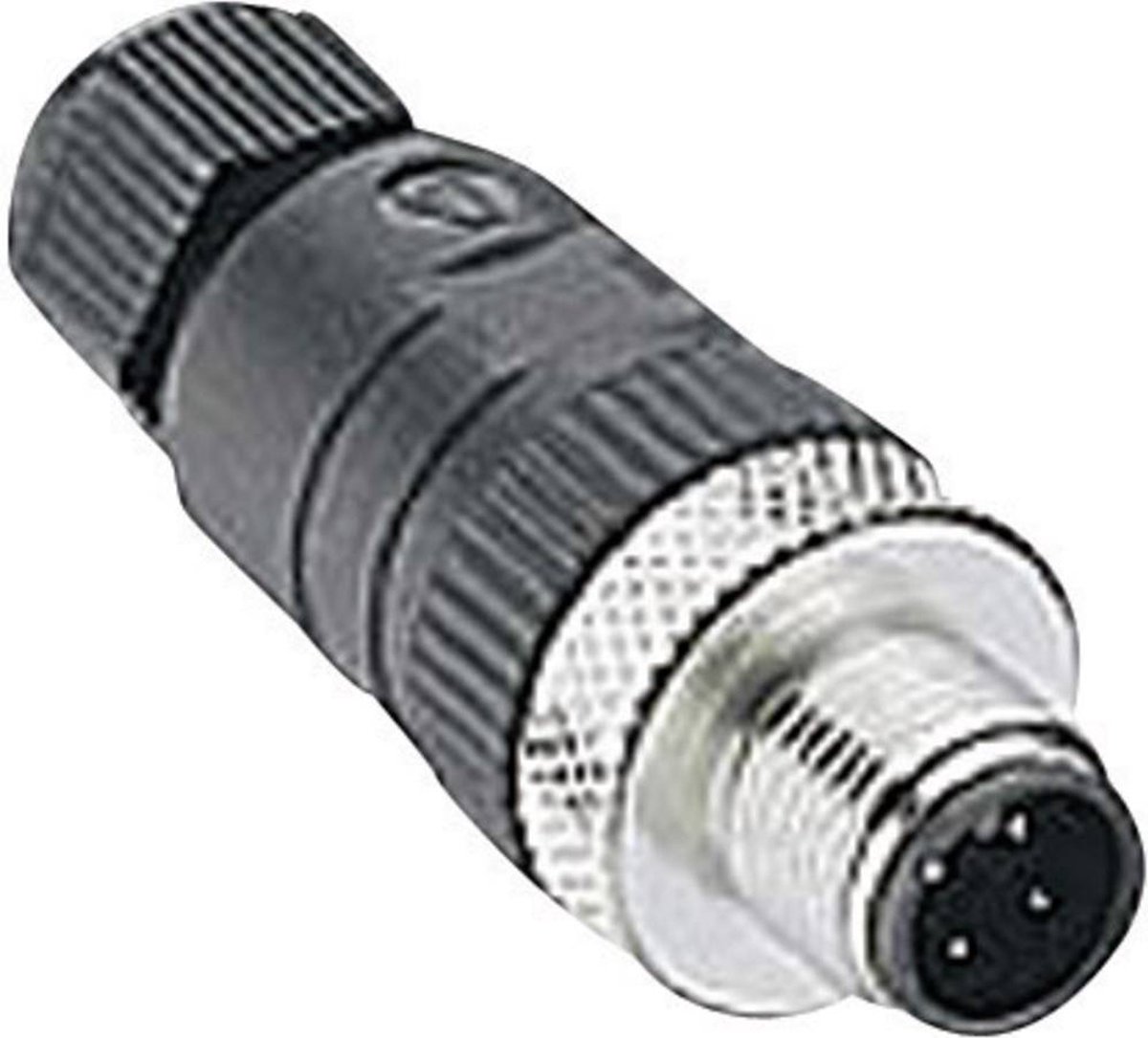 Lumberg Automation 108650 Sensor-, aktuator-stik, M12 Stik, lige Pol-tal (RJ): 5 1 stk