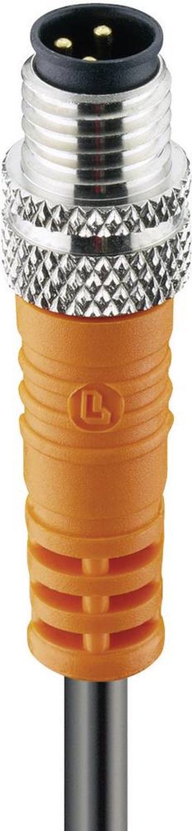 Lumberg Automation 43748-1 Sensor-, aktuator-stik, M8 Stik, lige 2.00 m Pol-tal (RJ): 4 1 stk