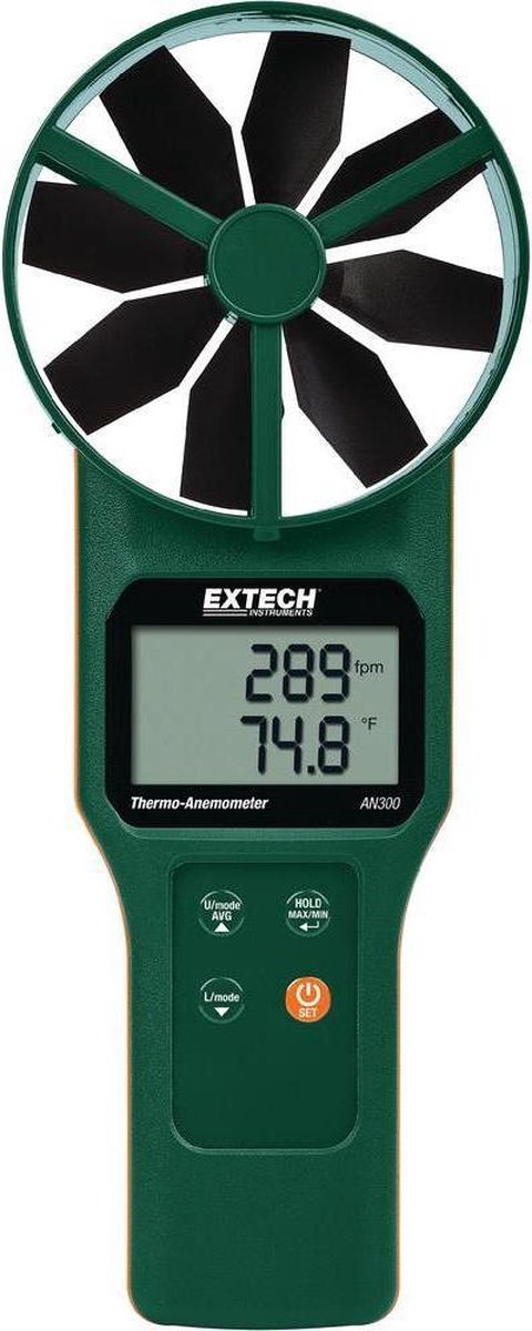 Extech AN300 Anemometer 0.2 til 30 m/s