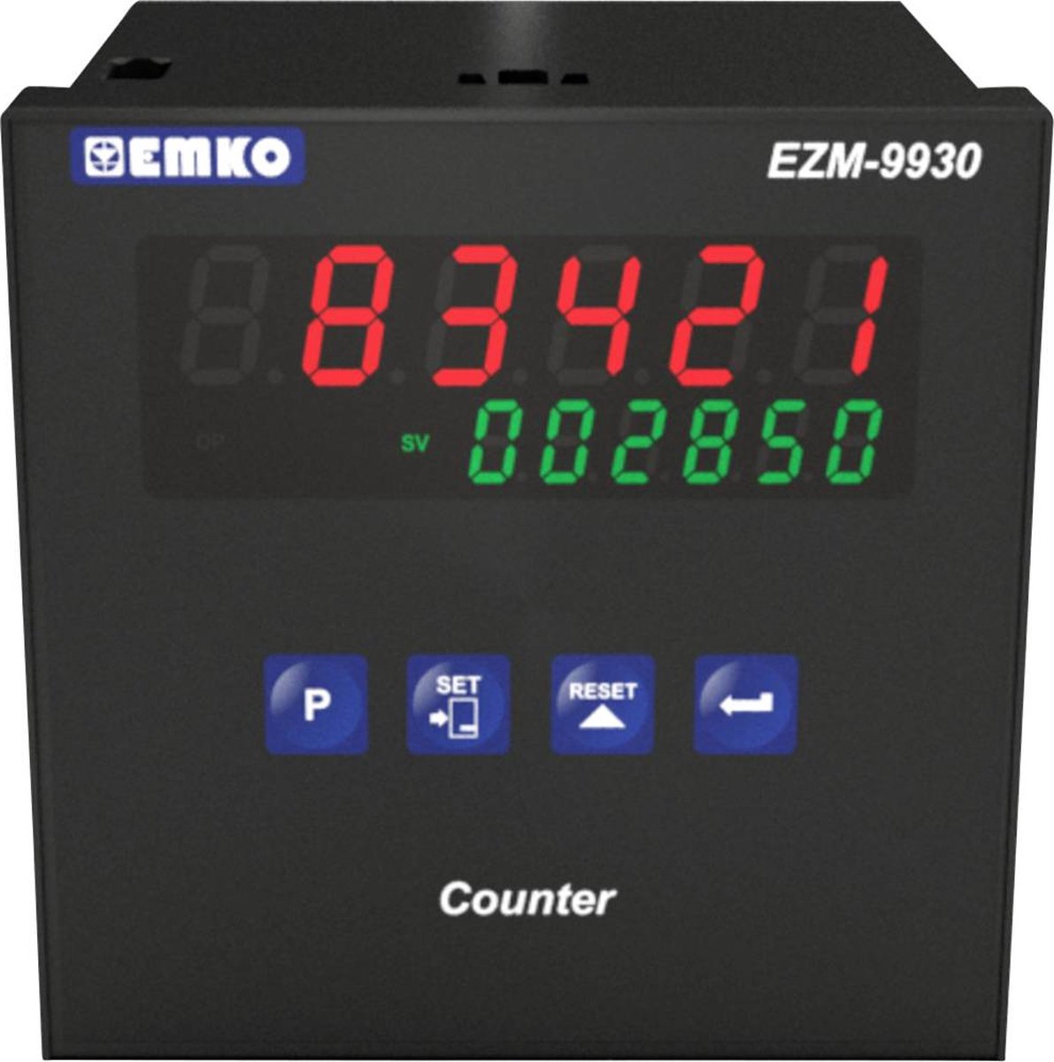 Emko EZM-9930.5.00.0.1/00.00/0.0.0.0 Forvalgstæller Digitalt installationsmåleudstyr