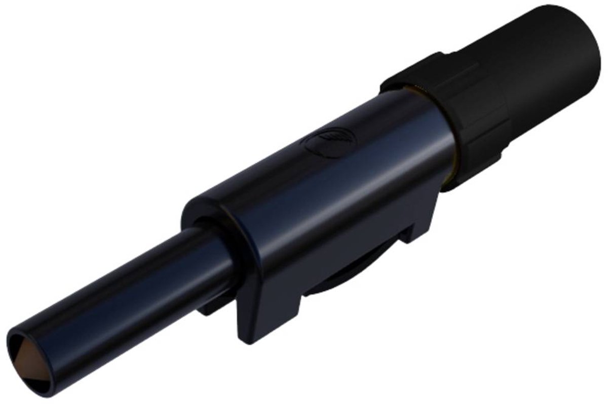 Hirschmann Test & Measurement SLS 20 B Laboratoriestik Stik, lige Stift-diameter: 4 mm Sort 1 stk